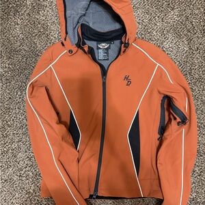 Women’s Harley Davidson Orange Jacket